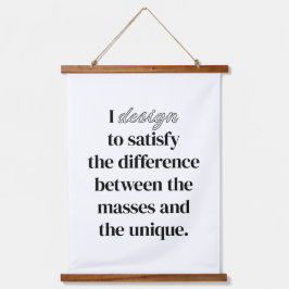 Iデザインウッドトップウォールタペストリー 吊り下げ型タペストリー