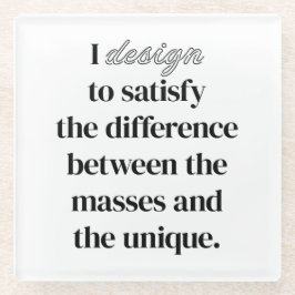 Iデザインガラスコースター ガラスコースター