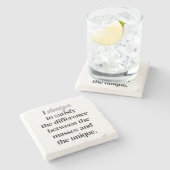 Iデザインストーンコースター ストーンコースター (横)