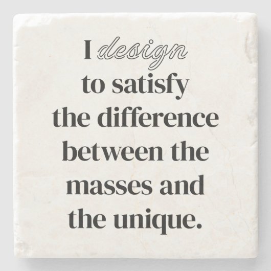 Iデザインストーンコースター ストーンコースター (正面)