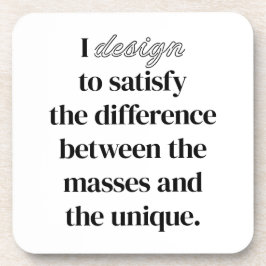 Iデザイン懸命プラスチックコースター コースター