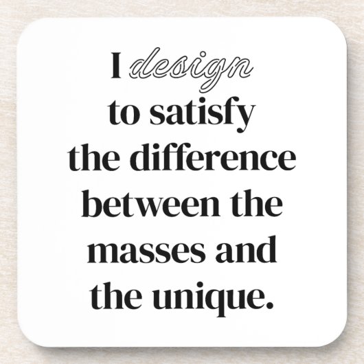 Iデザイン懸命プラスチックコースター コースター (正面)