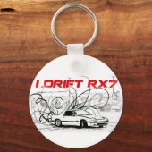 IドリフトRX7 キーホルダー (正面)