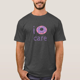 Iドーナツ心配のかわいいかわいいドーナツしゃれのユーモアのemoji Tシャツ