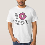 Iドーナツ気にピンクドーナツ Tシャツ<br><div class="desc">ピンクのドーナツを横に噛み付けたおかしなシャツ。このまわりにの文字は本当に全く知らないことを皆に知らせること気にである。</div>