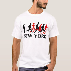 Iニューヨークを走って下さい Tシャツ