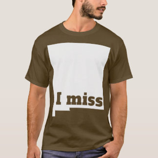 Iニュー恋しく思メキシママイホーム州 Tシャツ