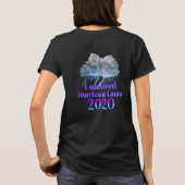 Iハリケ生き延びーンローラ Tシャツ (裏面)