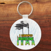 Iハリケ生き延びーン・イルマ キーホルダー (正面)