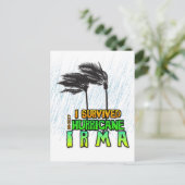 Iハリケ生き延びーン・イルマ ポストカード (スタンド正面)