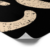 Iハンバーガー牛 ポスター (角)