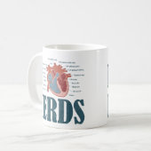 Iハートおたく コーヒーマグカップ (正面左)