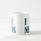 Iハートおたく コーヒーマグカップ (中央)