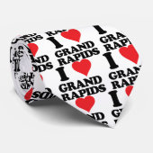 Iハートおよび愛Grand Rapids、ミシガン州 ネクタイ (ロール)