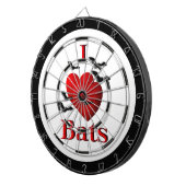 Iハートこうもり規制 ダーツボード (正面右)