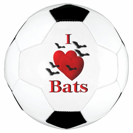 Iハートこうもり サッカーボール (正面)