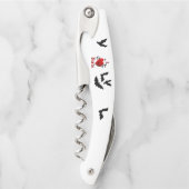 Iハートこうもり ソムリエナイフ (正面)