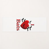 Iハートこうもり ヨガマット (正面(横))