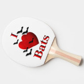 Iハートこうもり 卓球ラケット (横)