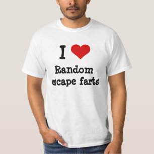 Iハートのおもしろいな任意脱出の屁 Tシャツ