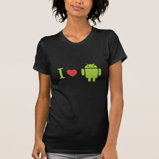 Iハートのアンドロイド Tシャツ