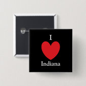Iハートのインディアナボタン 缶バッジ (正面&裏面)