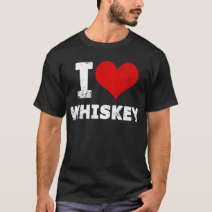 Iハートのウィスキー Tシャツ