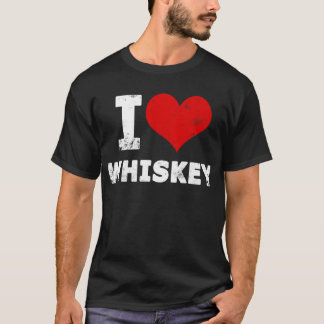 Iハートのウィスキー Tシャツ