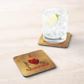 Iハートのサバンナ猫 コースター (右側)