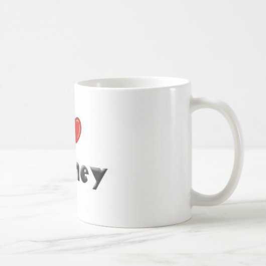 Iハートのシドニーのマグ コーヒーマグカップ (右)