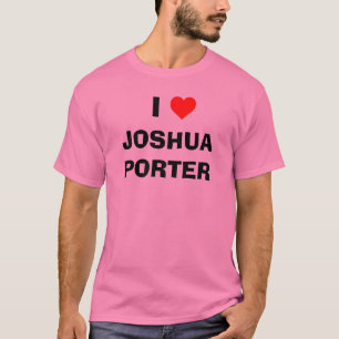 Iハートのジョシュアのポーター Tシャツ