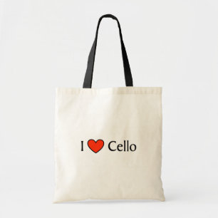 Iハートのチェロ トートバッグ