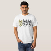 Iハートのハスキー! Tシャツ (正面フル)