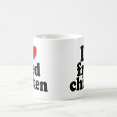 Iハートのフライドチキン コーヒーマグカップ (中央)