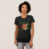 Iハートのベジタリアン Tシャツ (正面フル)