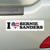 Iハートのベルニーの研摩機のバンパー- .png バンパーステッカー (車上)