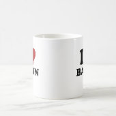 Iハートのベーコン コーヒーマグカップ (中央)