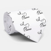 Iハートのベーコン ネクタイ (ロール)