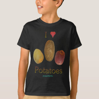 Iハートのポテト Tシャツ