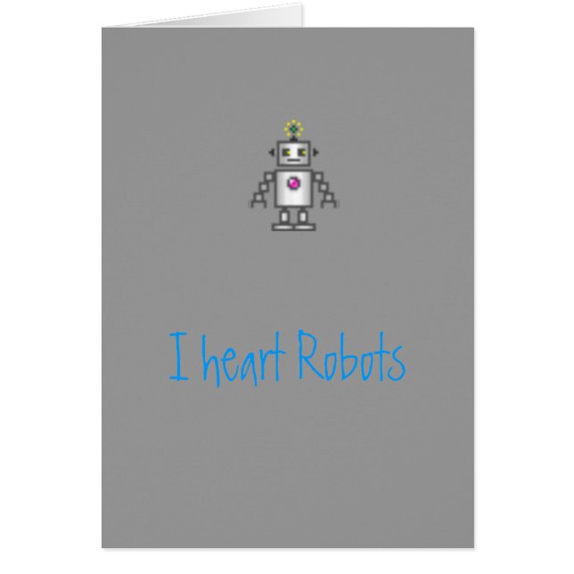 Iハートのロボット (正面)