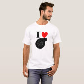 Iハートの倍力 Tシャツ (正面フル)