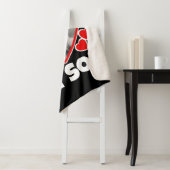 Iハートの写真パーソナライズされた シェルパブランケット (インサイチュ)