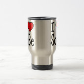 Iハートの南ビーチ トラベルマグ (中央)