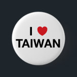 Iハートの台湾のバッジPin 缶バッジ<br><div class="desc">台湾を愛すればこれはあなたのためのバッジです!</div>