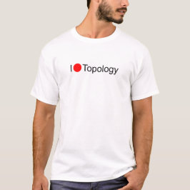 Iハートの地勢学 Tシャツ