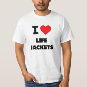 Iハートの救命胴衣 Tシャツ
