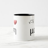 Iハートの数学、Iのハートの数学 ツートーンマグカップ (中央)