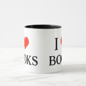 Iハートの本のマグ マグカップ (中央)