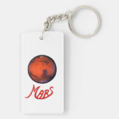 Iハートの火星Keychain キーホルダー (裏面)