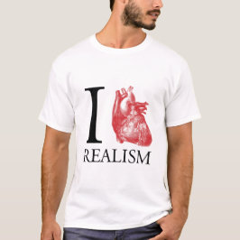 Iハートの現実主義 Tシャツ
